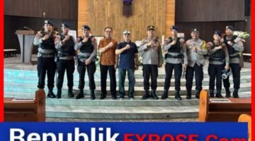 Kalideres: Brimob PMJ Jaga Kenyamanan Ibadah Paskah, Gereja Siap Digunakan