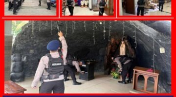 Bekasi: Brimob PMJ Pastikan Perayaan Paskah Aman, Gereja Siap Digunakan Umat