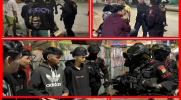 Amankan Bekasi Dini Hari, Patroli Brimob Batalyon D Pelopor Cegah Tawuran dan Jaga Ketertiban Malam Hari