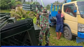 Pascabencana, Jembatan Bailey Tiba di Humbang Hasundutan