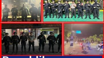 Detasemen Gegana Brimob Metro Jaya Patroli Dini Hari di Jakarta Barat, Situasi Aman dan Warga Terlindungi
