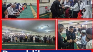 Tebar Kebaikan di Jumat Berkah, Brimob PMJ Berbagi Kebahagiaan dengan Anak Yatim