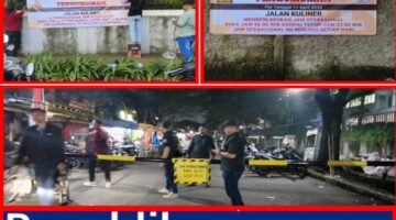 Pengurus Warung Kopi di Jalan Kuliner  Membatasi Jam Operasional :  Buka Pukul 06 :00  WIB Tutup Jam 23 : 00 WIB dan  Melarang Pedagang untuk Memutar Musik
