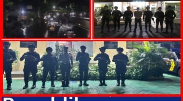 Detasemen Gegana Brimob Polda Metro Jaya Sisir Palmerah hingga Tanjung Duren, Kamtibmas Terjaga