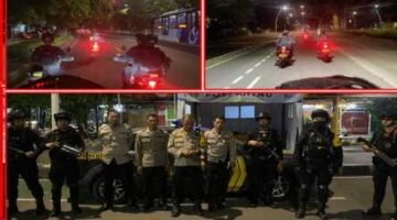 Batalyon A Pelopor Brimob PMJ Patroli Dini Hari di Jakpus–Jaksel, Antisipasi Tawuran hingga Kejahatan Jalanan