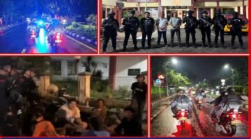 Batalyon C Pelopor Brimob PMJ Patroli Dini Hari di Tangsel–Tangkot, Antisipasi Tawuran.