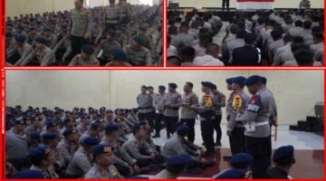 Dansat Brimob Polda Metro Jaya Tekankan Disiplin Saat Jam Pimpinan di Batalyon C Pelopor
