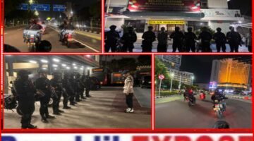 Brimob Polda Metro Jaya Gelar Patroli Dini Hari di Pademangan, Antisipasi Gangguan Kamtibmas