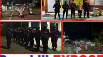 Batalyon C Pelopor Brimob Polda Metro Jaya Gelar Patroli Rayonisasi, Pastikan Wilayah Tangerang Aman Kondusif