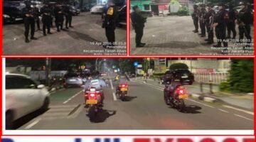 Batalyon A Pelopor Brimob Polda Metro Jaya Gelar Patroli Antisipasi Tawuran di Tanah Abang, Situasi Rusun Petamburan Kondusif