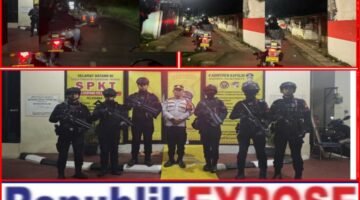 Patroli Brimob Batalyon C Pelopor Tekan Potensi Kejahatan Di Wilkum Tangerang, Situasi Tetap Kondusif