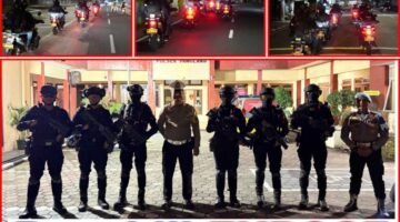 Batalyon C Pelopor Brimob PMJ Patroli Dini Hari di Tangsel, Antisipasi Tawuran