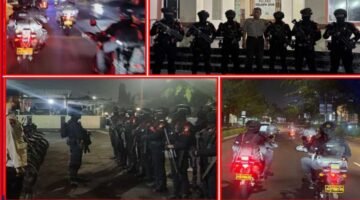 Brimob Batalyon C Pelopor Polda Metro Jaya Intensifkan Patroli Malam, Situasi Tangsel Tetap Kondusif