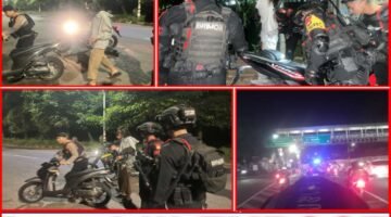 Brimob Polda Metro Jaya Patroli Malam di Jakarta Timur, Wilayah Kondusif dan Warga Terbantu
