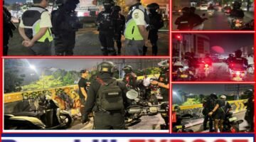 Batalyon D Pelopor Brimob PMJ Cegah Tawuran dan Balap Liar di Bekasi