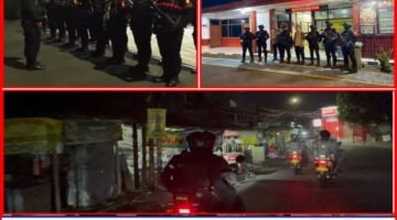 Batalyon C Pelopor Brimob Polda Metro Jaya Patroli Antitawuran di Tangsel-Tangerang, Pemuda Nongkrong Dibubarkan