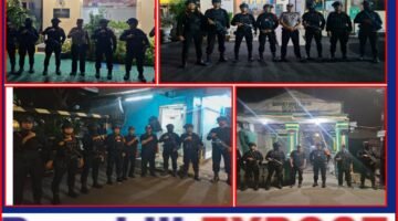 Patroli Den Gegana Brimob PMJ Bantu Ciptakan Rasa Aman di Jakarta Barat