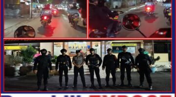 Den Gegana Patroli Dini Hari Jaga Jakarta Barat Tetap Aman