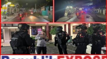 Brimob Metro Jaya Batalyon C Pelopor Patroli Antitawuran di Tangsel