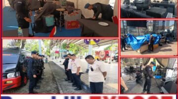 Brimob Polda Metro Jaya Den Gegana Patroli Dini Hari, Jakarta barat Aman Terkendali