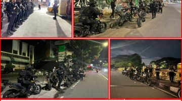 Brimob Polda Metro Jaya Batalyon B Pelopor Patroli Gabungan Jaga Jakarta Timur Tetap Kondusif