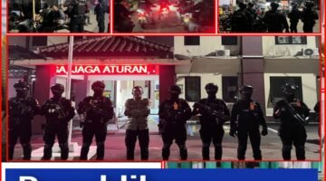 Brimob Batalyon D Pelopor Patroli Bekasi, Situasi Kondusif Tanpa Tawuran