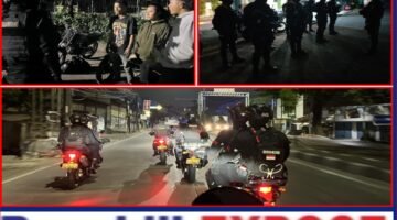 Batalyon D Pelopor Brimob Polda Metro Jaya Patroli Rayonisasi , Antisipasi Tawuran dan Balap Liar di Kabupaten Bekasi