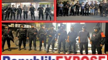 Detasemen Gegana Brimob Polda Metro Jaya Patroli Malam di Jakarta Barat, Situasi Aman Terkendali
