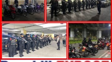 Brimob Metro Jaya Amankan 7 Motor Diduga Hendak Balap Liar di Jakarta Timur