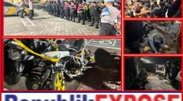 Brimob Polda Metro Jaya Gagalkan Balap Liar dan Bubarkan Pesta Miras di Pamulang