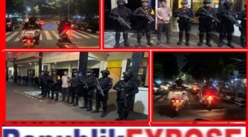 Brimob Polda Metro Jaya Perkuat Patroli Dini Hari, Jaga Kamtibmas di Senen Jakarta Pusat