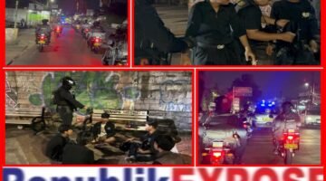 Batalyon C Pelopor Brimob Metro Jaya Gelar Patroli Rayonisasi, Cegah Tawuran dan Gangguan Kamtibmas di Tangerang Selatan