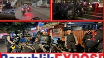 Batalyon B Pelopor Patroli Sisir Titik Rawan Balap Liar dan Tawuran di Pulo Gadung