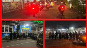 Patroli Brimob Kompi 2 Batalyon D Pelopor Intensifkan Patroli Antitawuran dan Balap Liar di Bekasi Kota