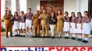 10 Siswa SMPN 013 Sibuntuon Parpea Lintongnihuta Tembus SMA Unggul.