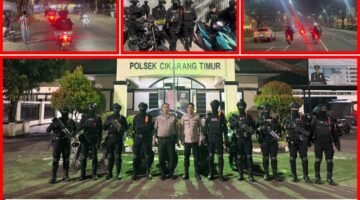 Cegah Tawuran dan Balap Liar, Brimob Intensifkan Patroli di Kabupaten Bekasi