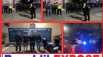 Brimob Metro Jaya Amankan 4 Remaja dan Miras Saat Patroli Malam di Pamulang