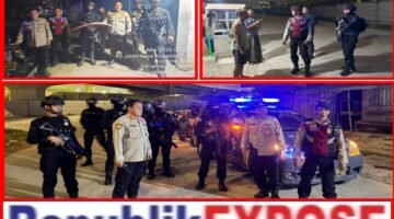 Brimob Polda Metro Jaya Bubarkan Tawuran di Kosambi, Parang 1 Meter Disita