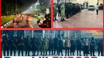 Brimob Polda Metro Jaya Perkuat Patroli Malam di Jakarta Pusat, Situasi Kondusif Hingga Dini Hari