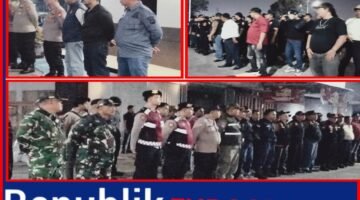 Ketua RW 014 Cengkareng Timur Dampingi Kapolsek Cengkareng Laksanakan Apel Gabungan