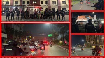 Brimob Batalyon D Pelopor Metro Jaya Gelar Patroli Humanis untuk Jaga Keamanan Wilayah Bekasi