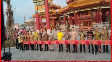 Gubernur DKI Jakarta Pramono Anung Kelenteng peresmian Kelenteng Tian Fu Gong di Jakarta Utara