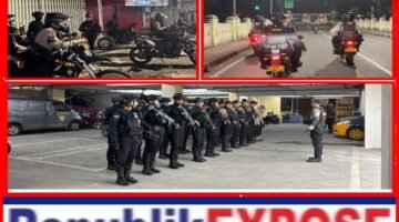Batalyon B Pelopor Satbrimob Metro Jaya Bubarkan Nongkrong Disertai Miras di Duren Sawit Saat Patroli KRYD