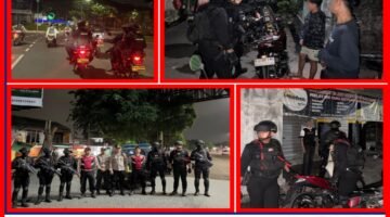Batalyon D Pelopor Brimob Metro Jaya Patroli Dini Hari di Bekasi Kota, Cegah Tawuran dan Balap Liar
