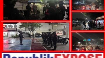 Brimob Polda Metro Jaya Patroli Dini Hari di Jakpus, Antisipasi Tawuran dan Balap Liar