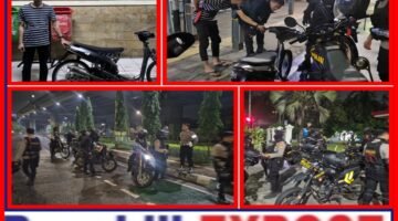 Brimob Metro Jaya Gagalkan Balap Liar di Pulogadung, Pemuda dan Motor Modifikasi Diamankan
