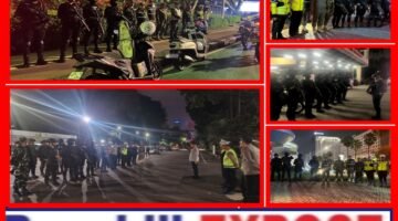 Patroli Skala Besar Brimob Metro Jaya Beri Rasa Aman bagi Masyarakat Jakarta