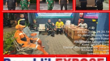 Cegah Gangguan Kamtibmas, Babinsa Koramil 04/ Cengkareng, Perkuat Keamanan Wilayah