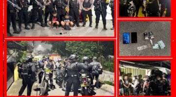 Brimob Metro Jaya Amankan Dua Pria Bawa Tramadol dan Tembakau Sintetis Saat Patroli di Jaktim