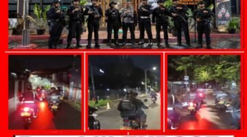 Den Gegana Brimob Metro Jaya Patroli Dini Hari di Jakbar, Pantau Jalur Rawan